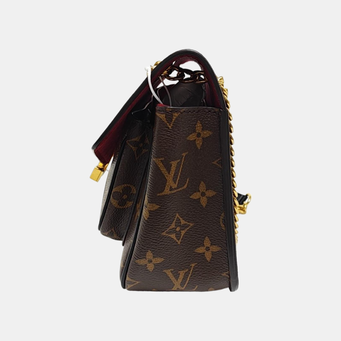 PASSY Monogram Coated Canvas Brown