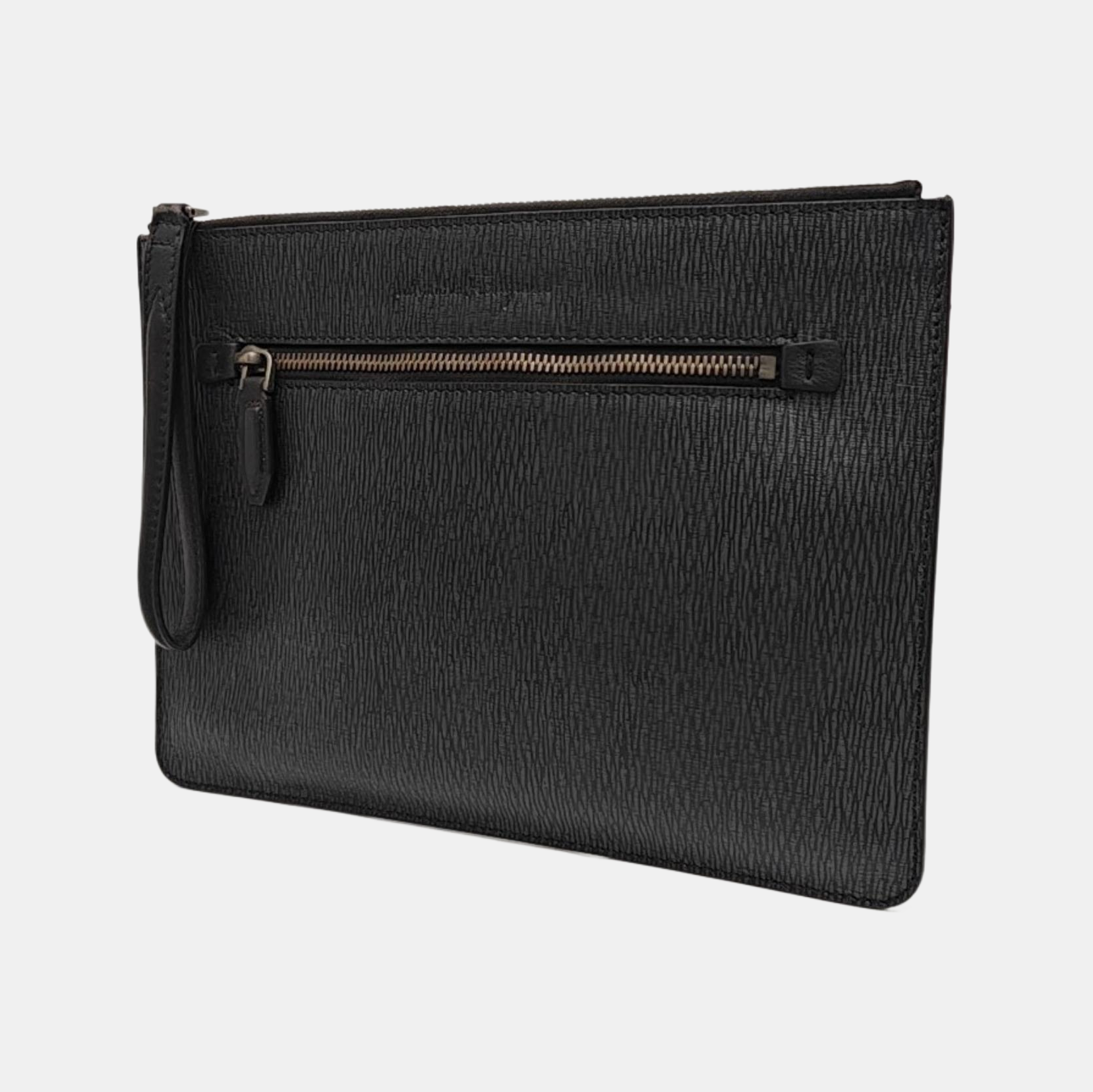 Calfskin Clutch Gray
