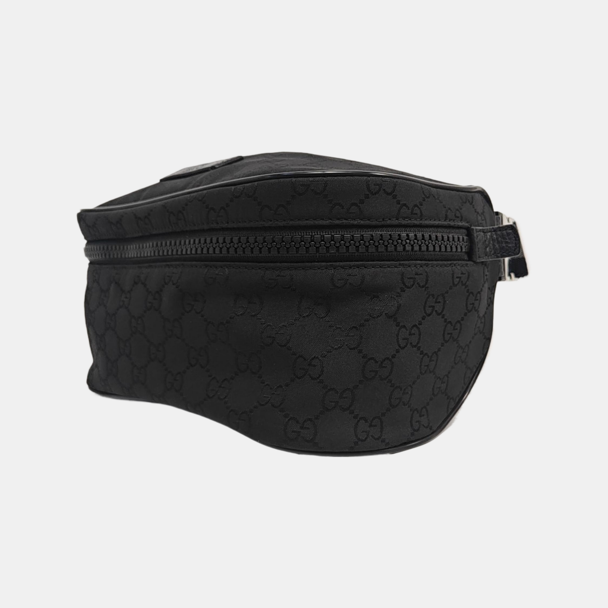GG Imprime Monogram Canvas Black