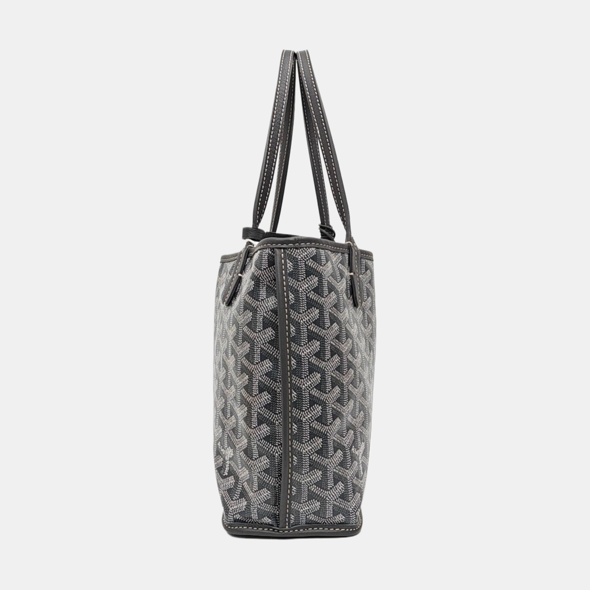 Anjou Coated Canvas Gray