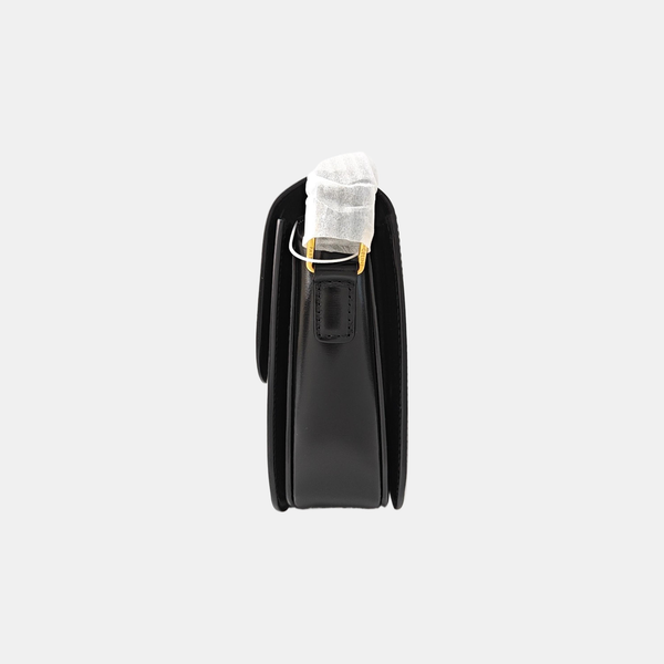 TRIOMPHE Medium Calfskin Black