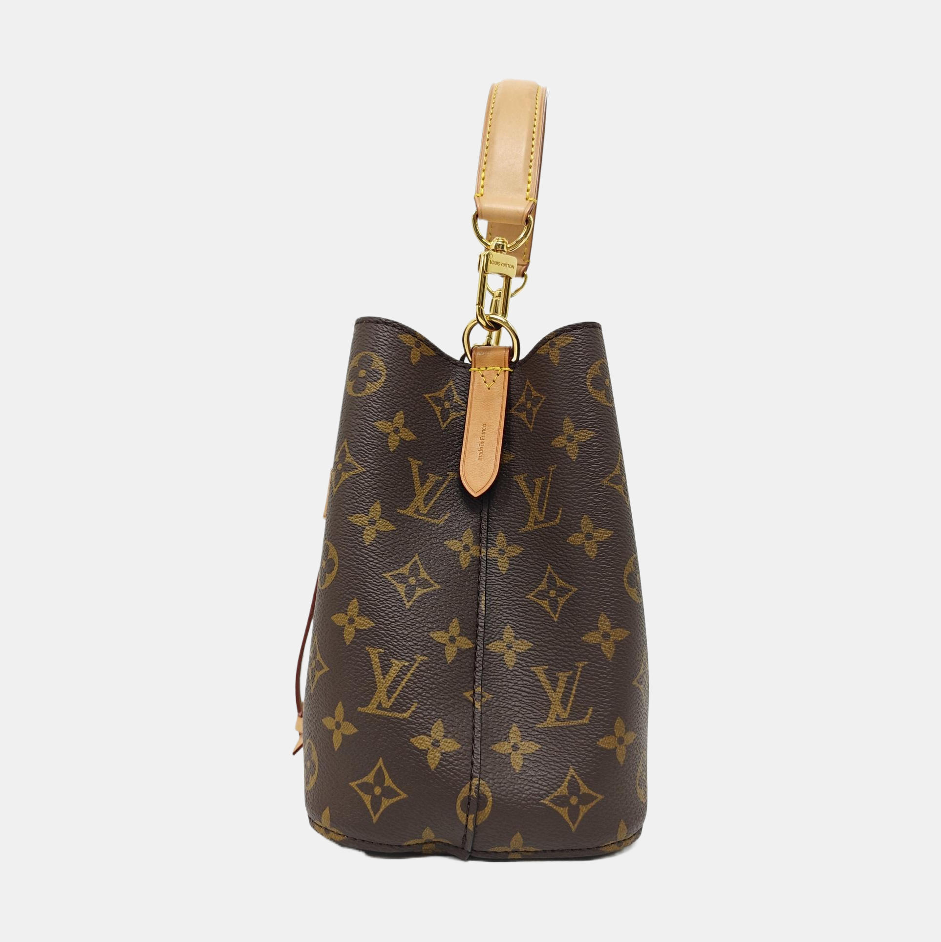 NÉONOÉ BB Monogram Coated Canvas Brown
