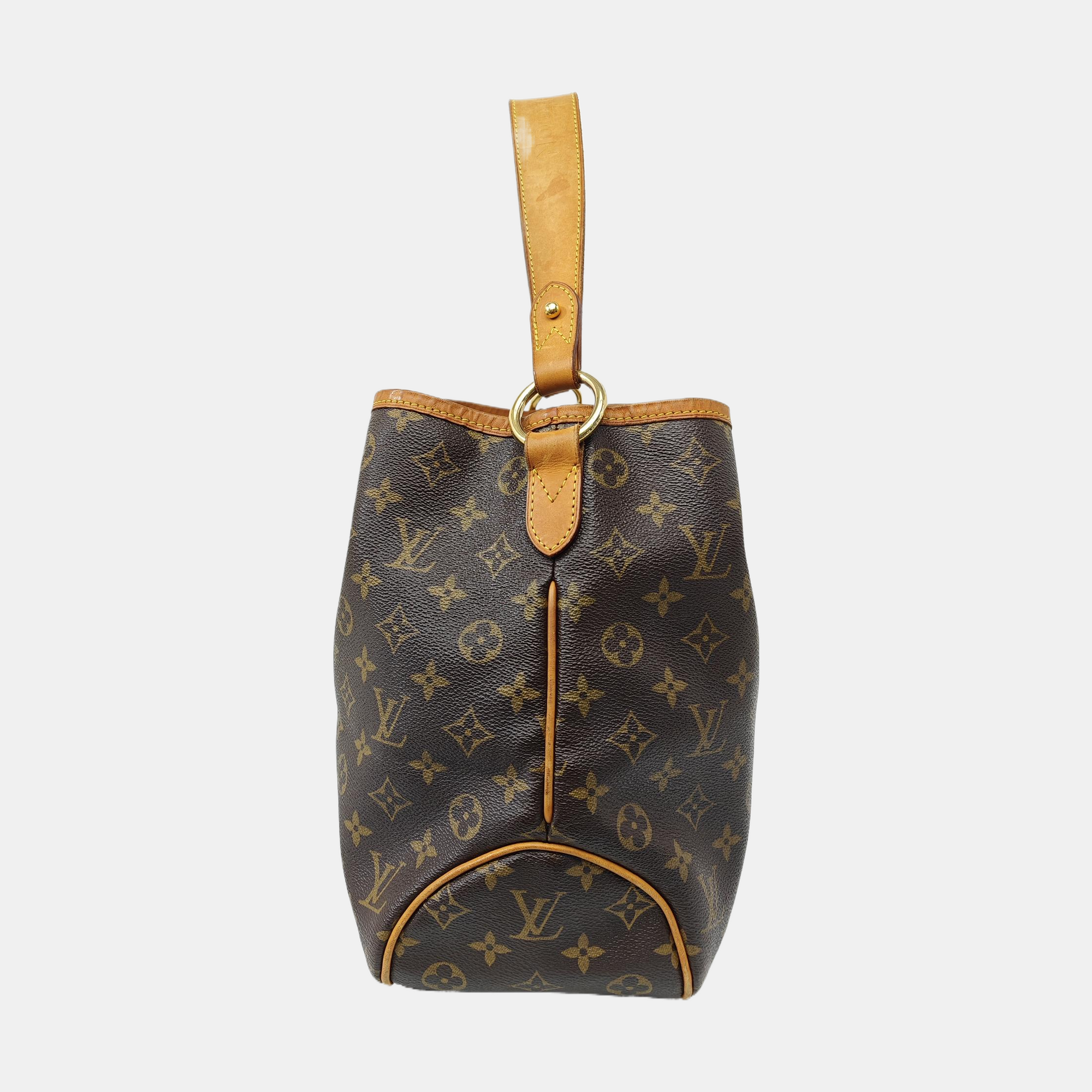 DELIGHTFUL Monogram Coated Canvas Brown