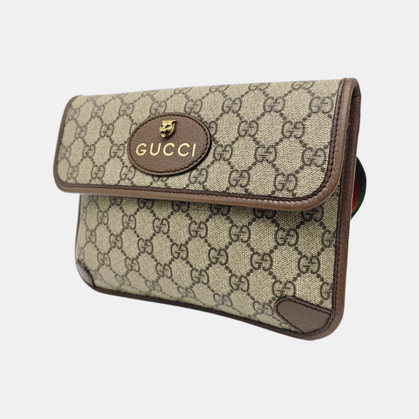 Neo Vintage Monogram Coated Canvas Beige