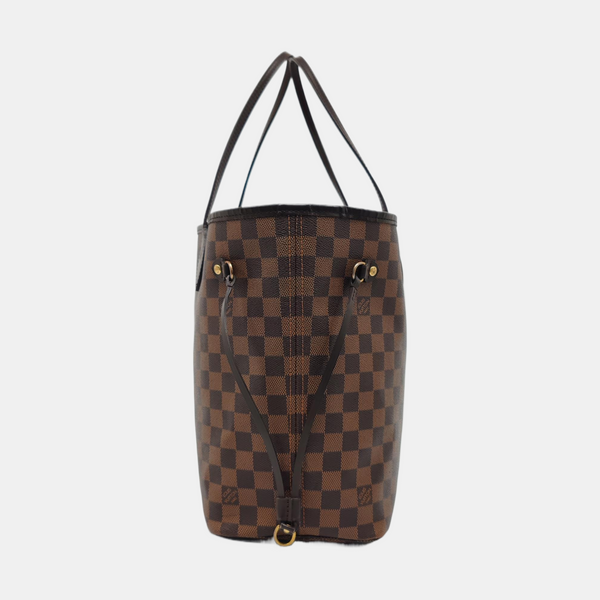 NEVERFULL MM Damier Ebene Coated Canvas Brown