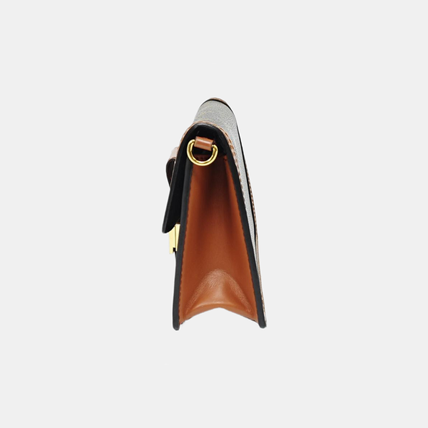 DAUPHINE WOC Monogram Coated Canvas Brown