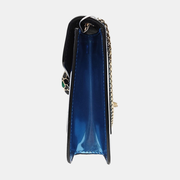 SERPENTI FOREVER Small Calfskin Blue