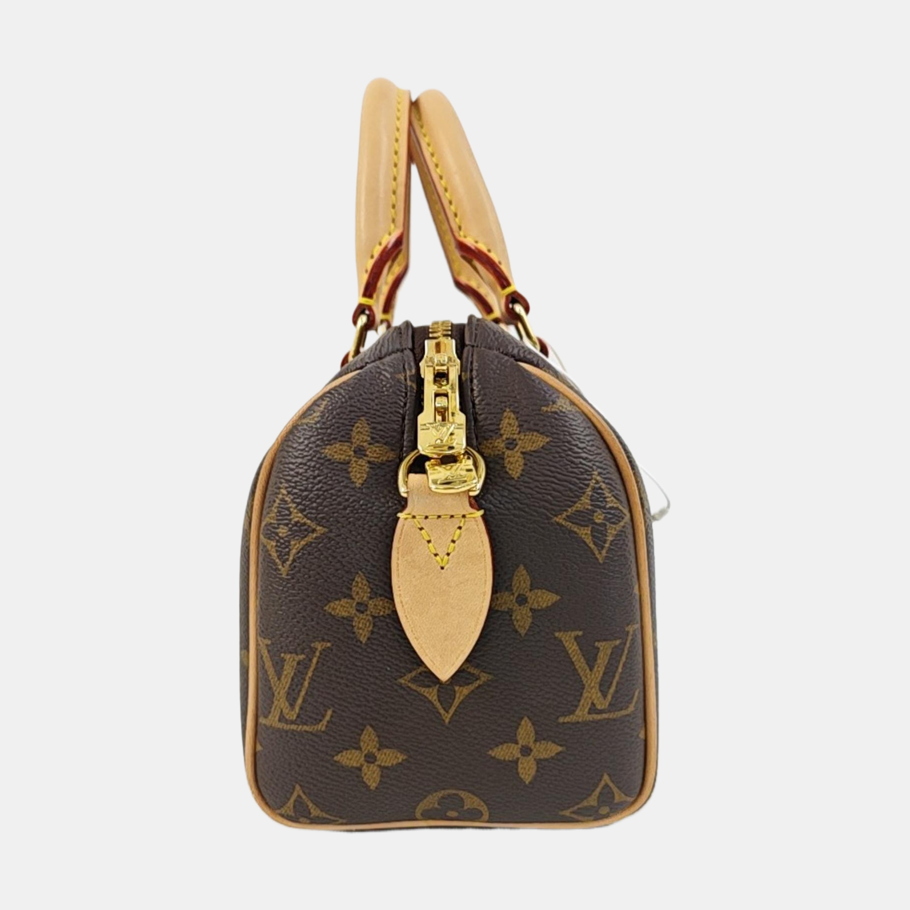 SPEEDY 20 Monogram Coated Canvas Brown