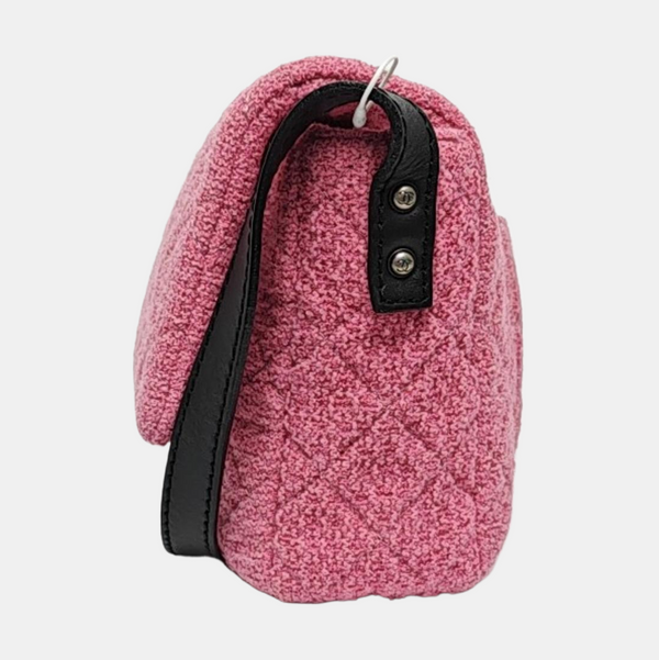 2.55 Maxi Quilted Wool Red