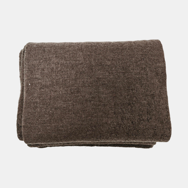 Wool Scarf Brown