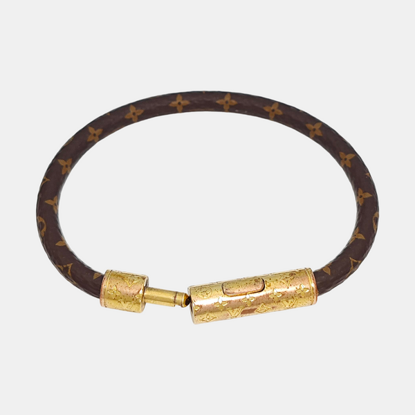 CONFIDENTIEL Metal Brown Bangle