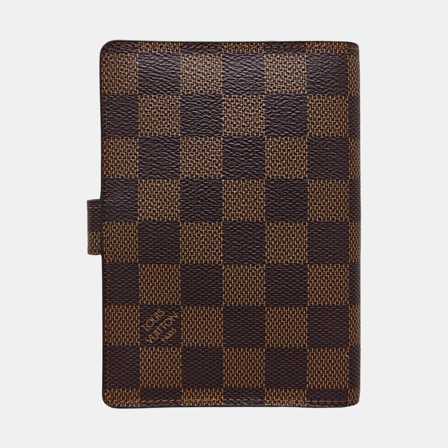 Coated Canvas Notebook Cover Brown