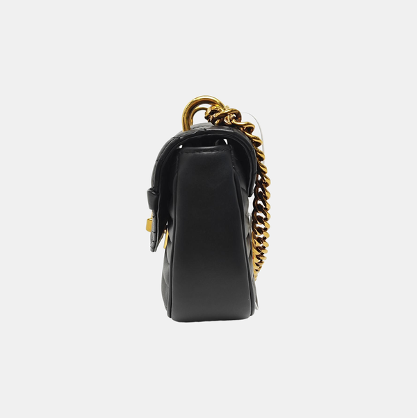 NEW WAVE PM Quilted Calfskin Black