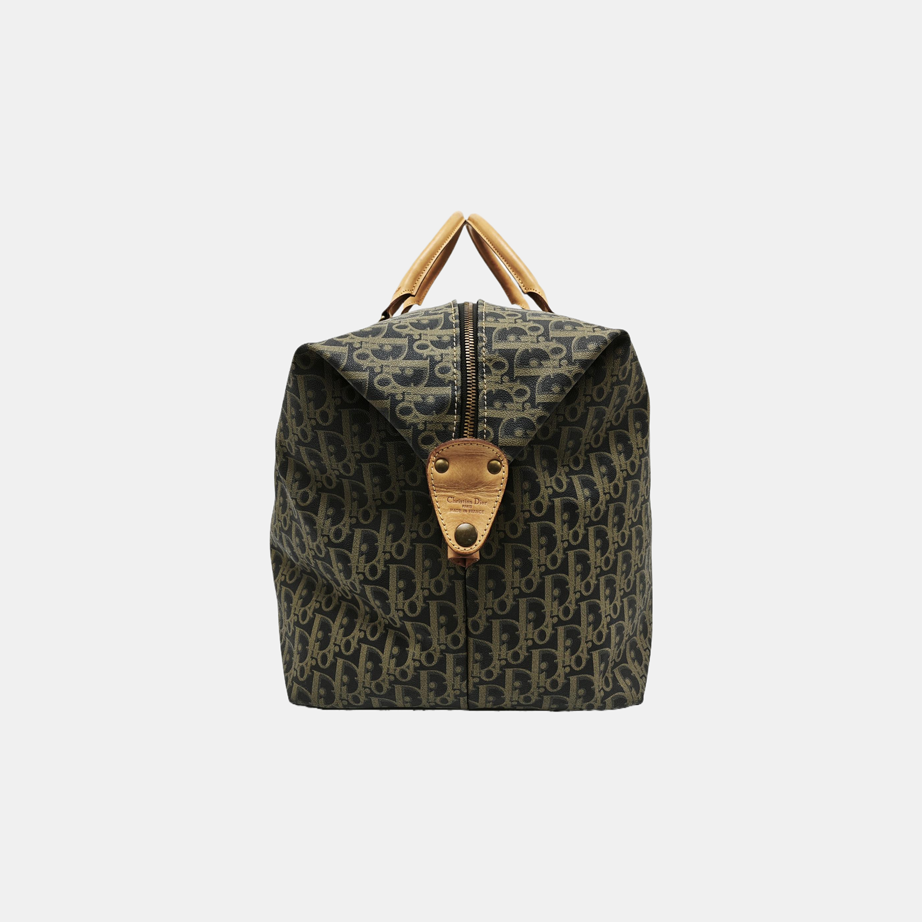 Oblique Coated Canvas Gray