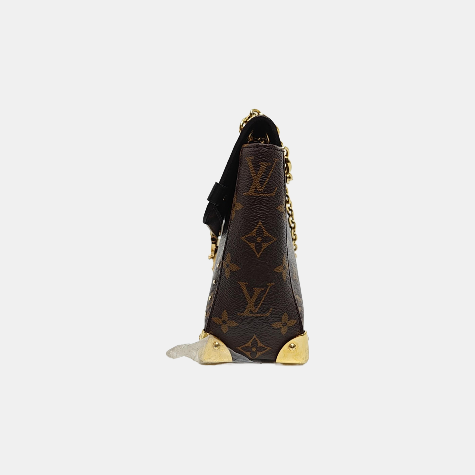 TRUNKIE Monogram Coated Canvas Brown