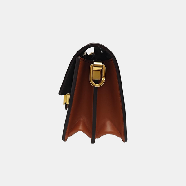 DAUPHINE Mini Monogram Coated Canvas Brown