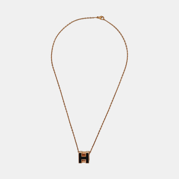 Cage D'h Metal Rose Gold Necklace
