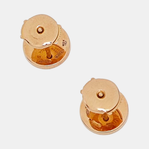 BVLGARI BVLGARI 18k Rose Gold Stud Earrings
