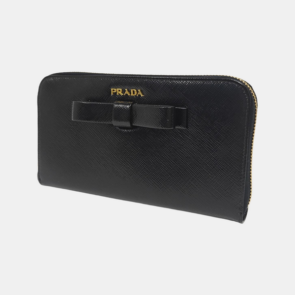 Calfskin Wallet Black