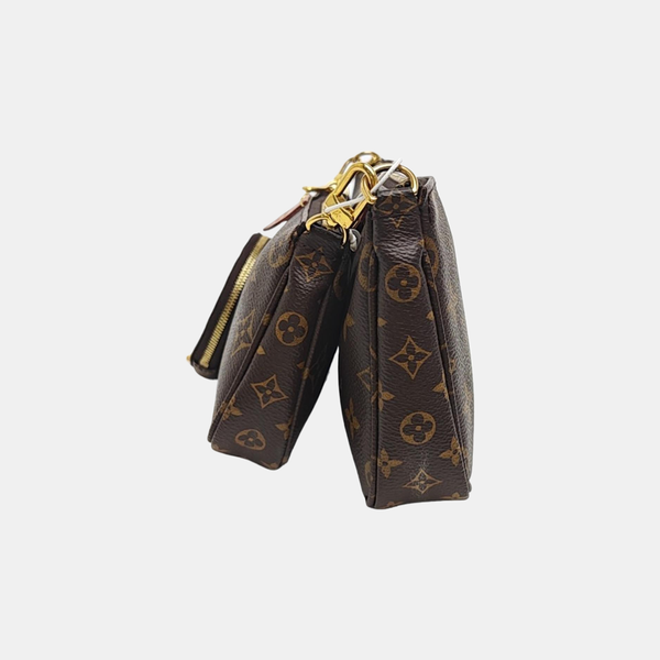 MULTI Monogram Coated Canvas Brown