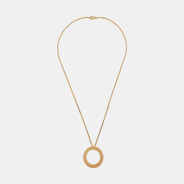 LOVE 18k Rose Gold Necklace