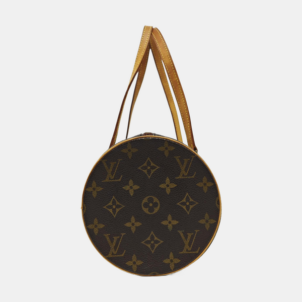 PAPILLON MM Monogram Coated Canvas Brown