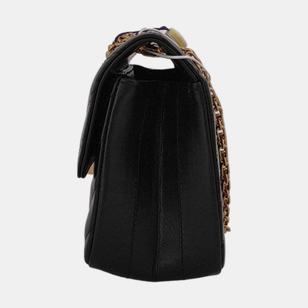 2.55 224 (mini) Quilted Calfskin Black