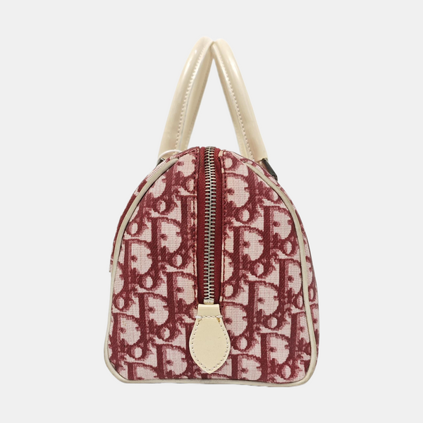 Rasta Oblique Coated Canvas Red