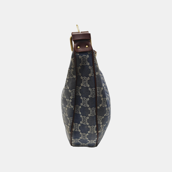 Canvas Shoulder Bag Blue
