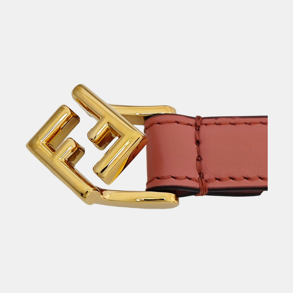 Leather Belt Red