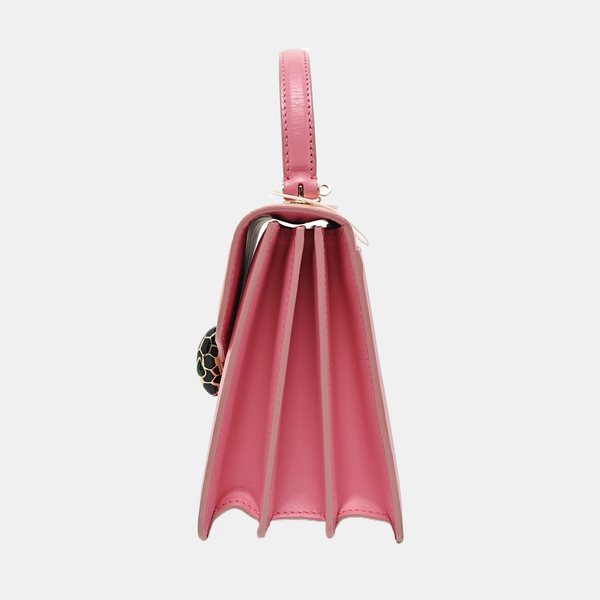 SERPENTI FOREVER Small Stingray Leather Pink