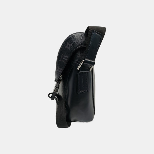 VOYAGER PM Monogram Coated Canvas Black