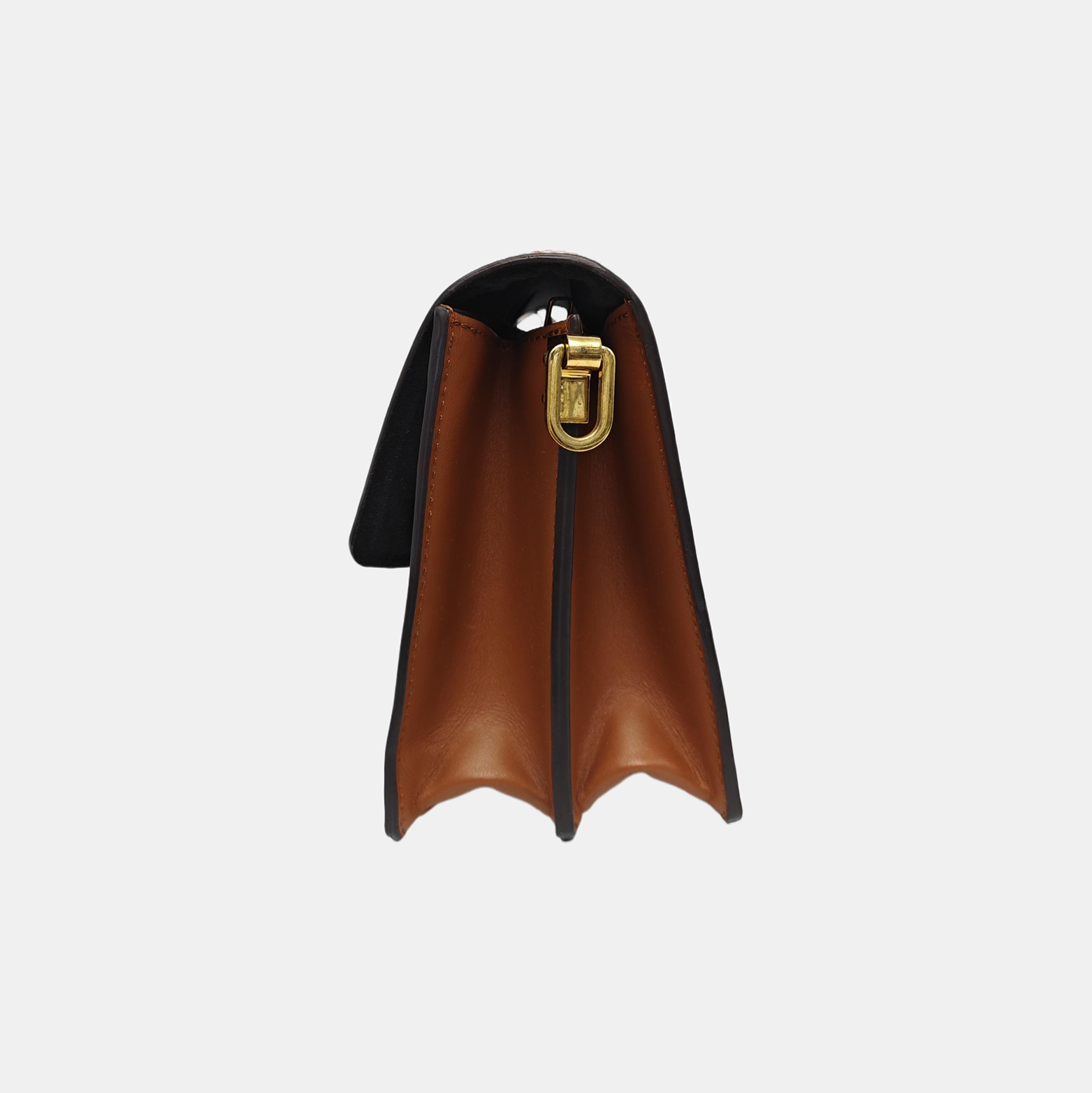 DAUPHINE MM Monogram Coated Canvas Brown