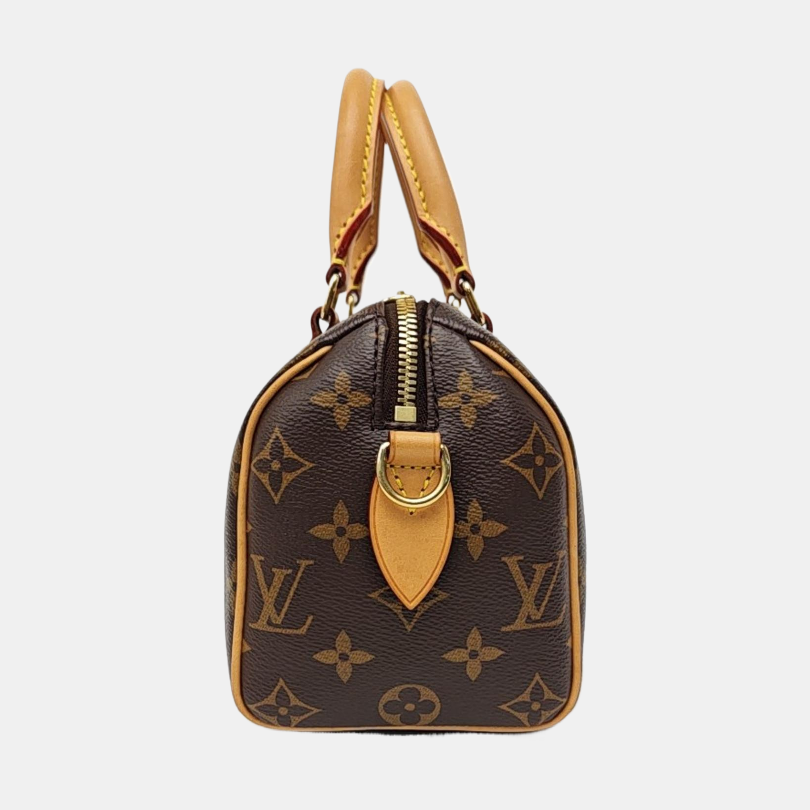 SPEEDY 20 Monogram Coated Canvas Brown
