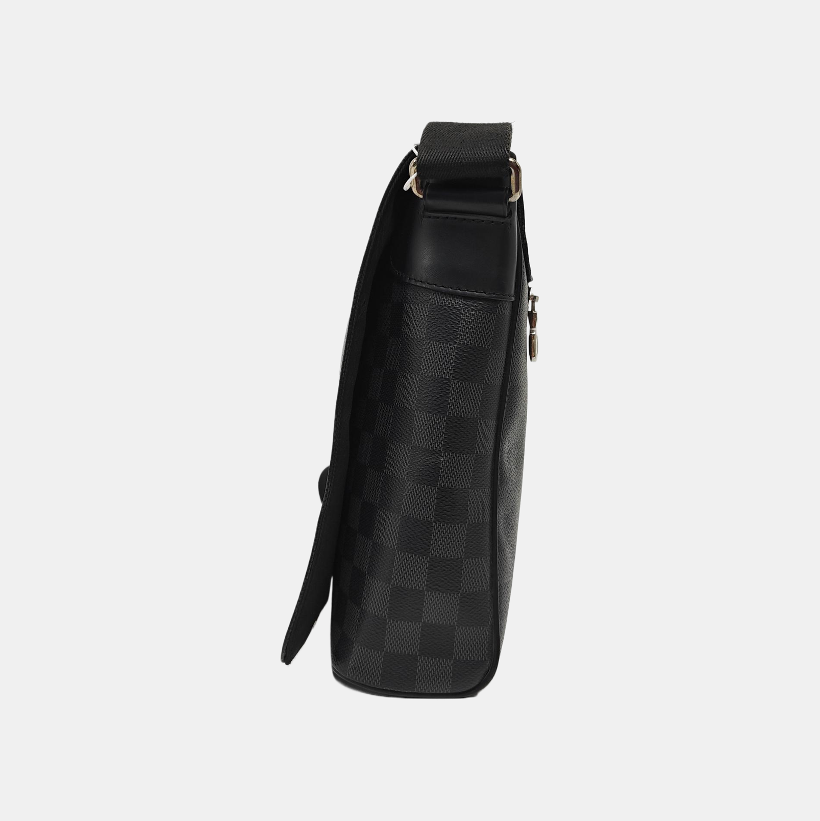 DISTRICT MM Damier Graphite Coated Canvas Gray