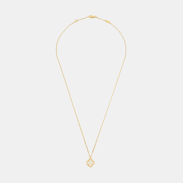Sweet Alhambra 18k Gold Necklace
