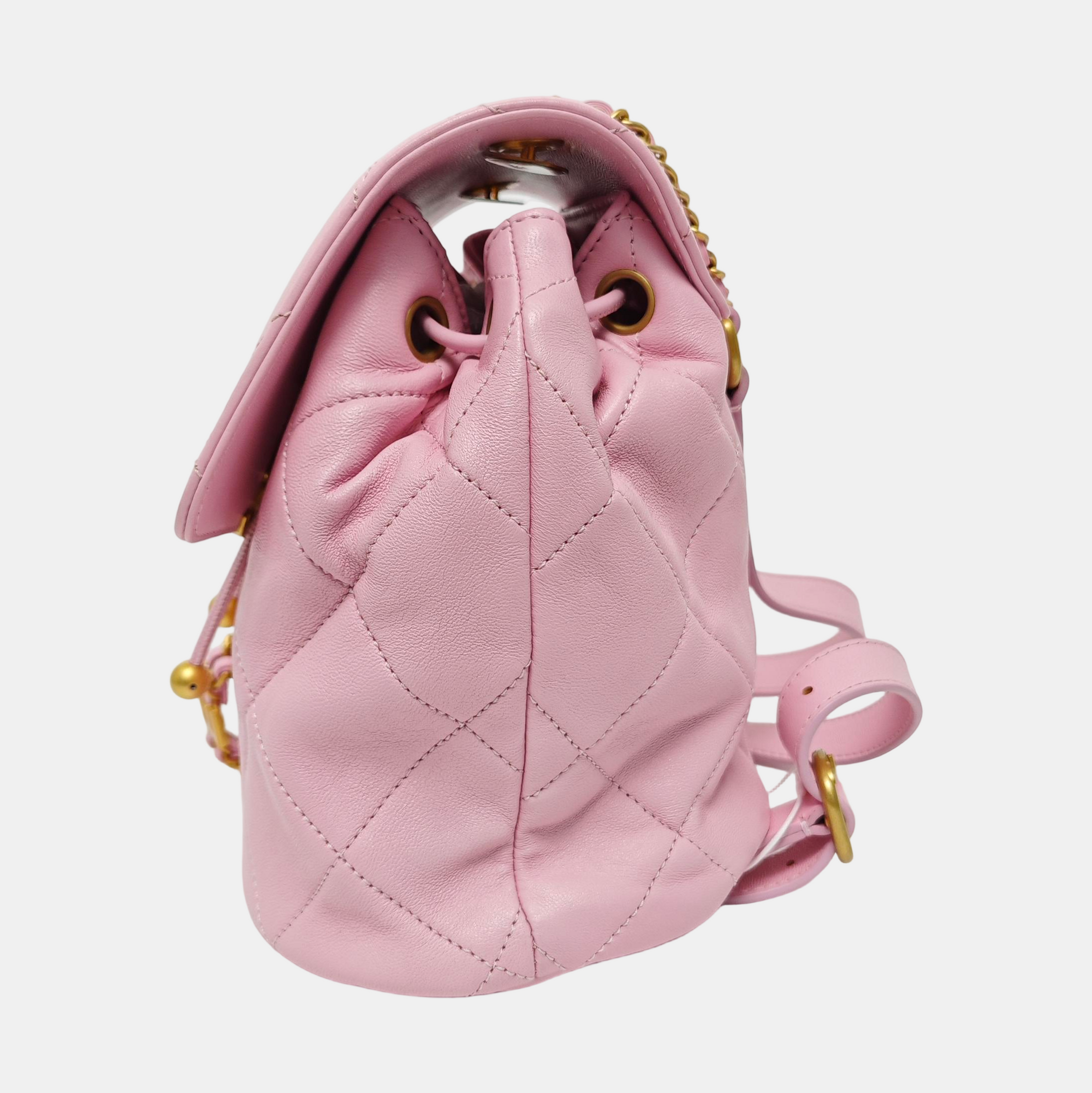 24S Quilted Lambskin Pink