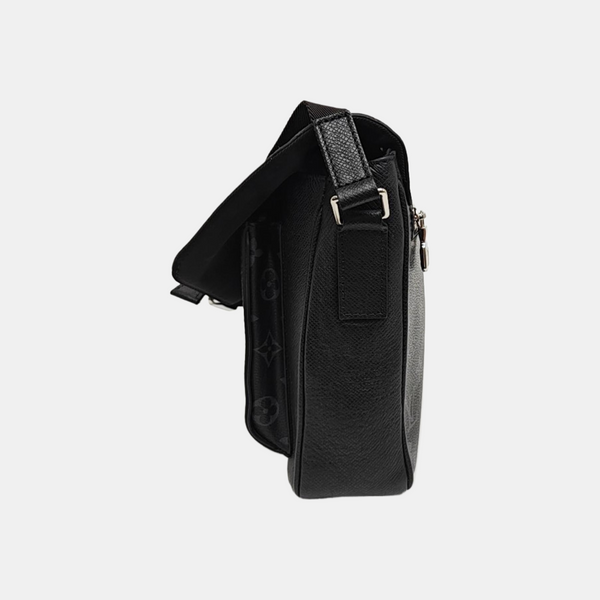 TAIGARAMA Monogram Coated Canvas Black