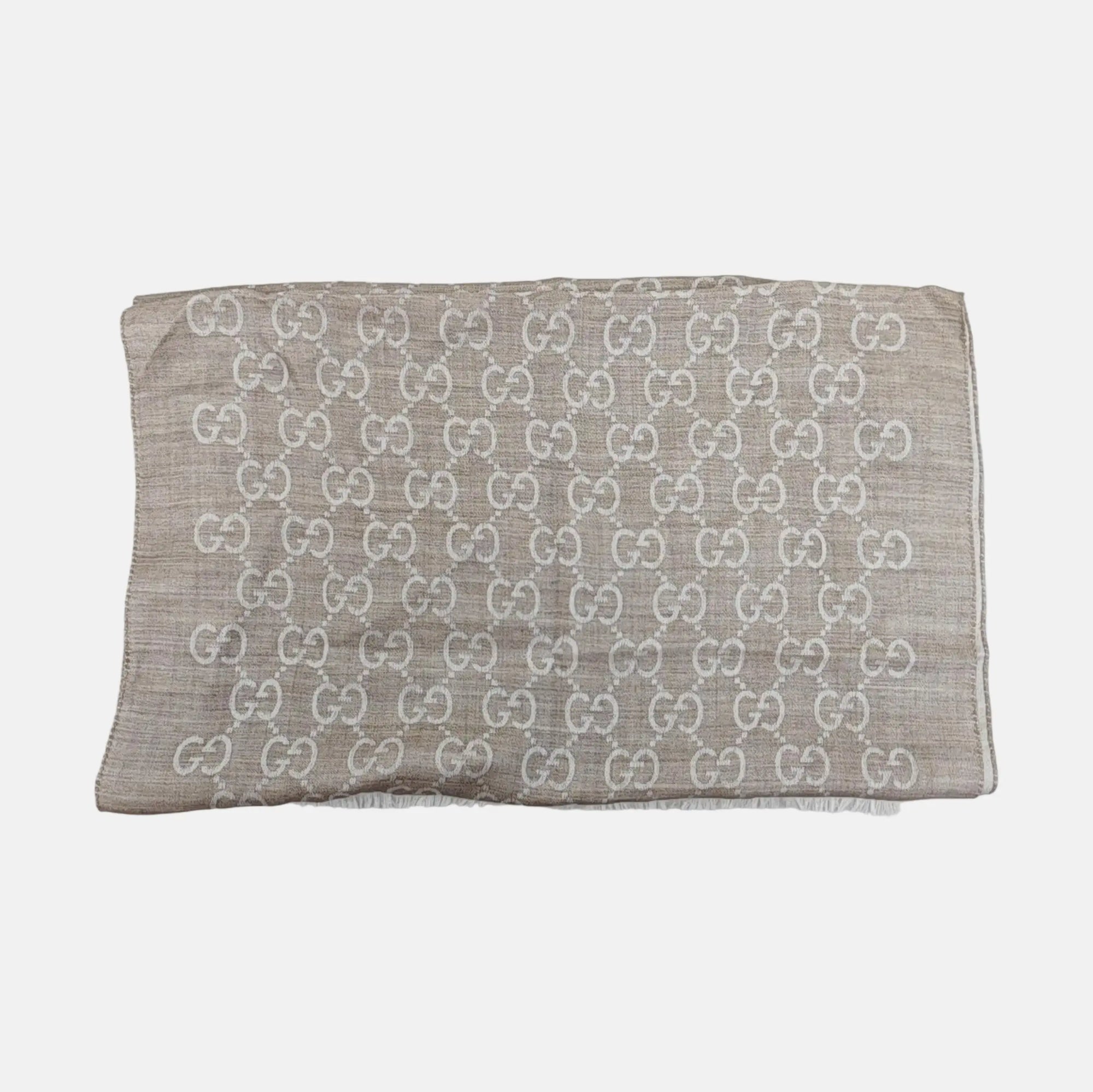 Wool Scarf Gray