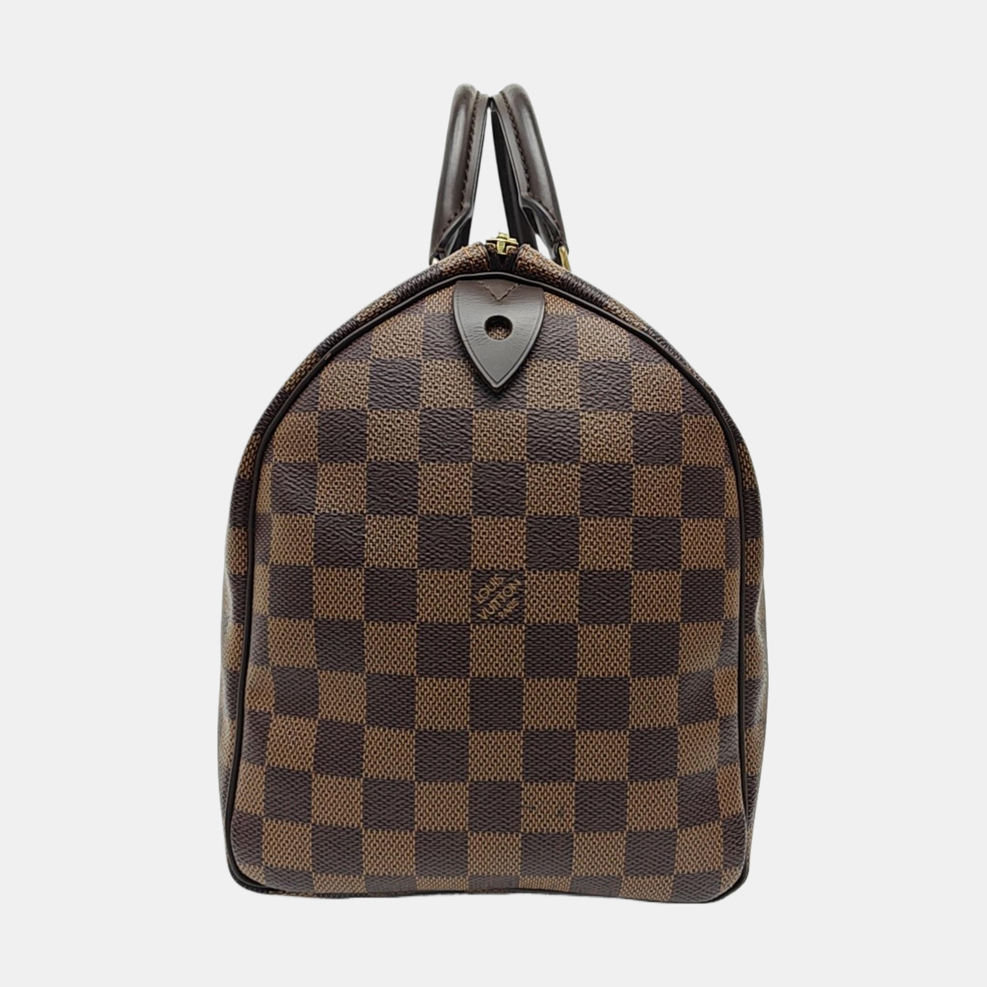 SPEEDY 25 Damier Ebene Coated Canvas Brown