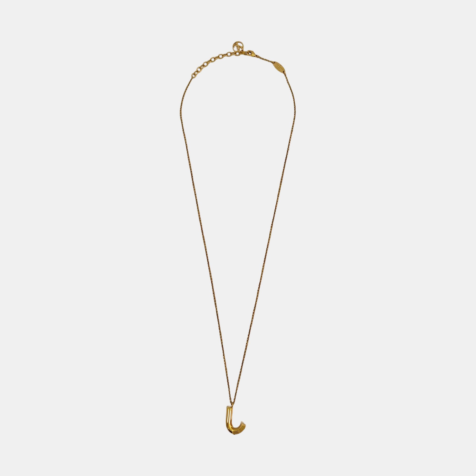 LV &amp; ME Brass Gold Necklace