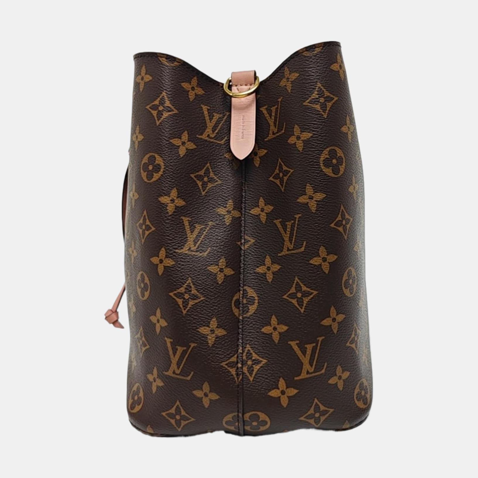 NÉONOÉ MM Monogram Coated Canvas Brown