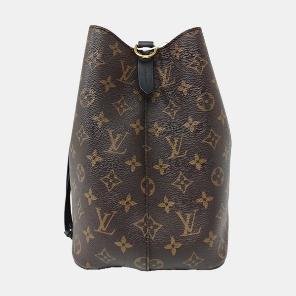 NÉONOÉ MM Monogram Coated Canvas Brown