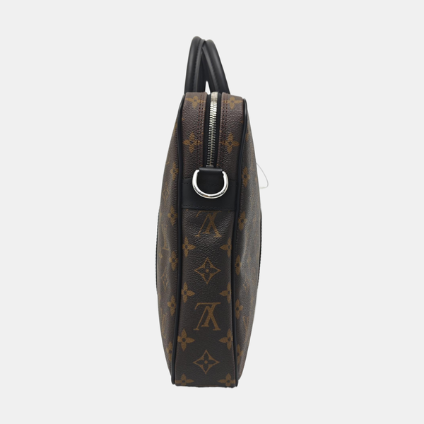 PORTE-DOCUMENTS PM Monogram Coated Canvas Brown