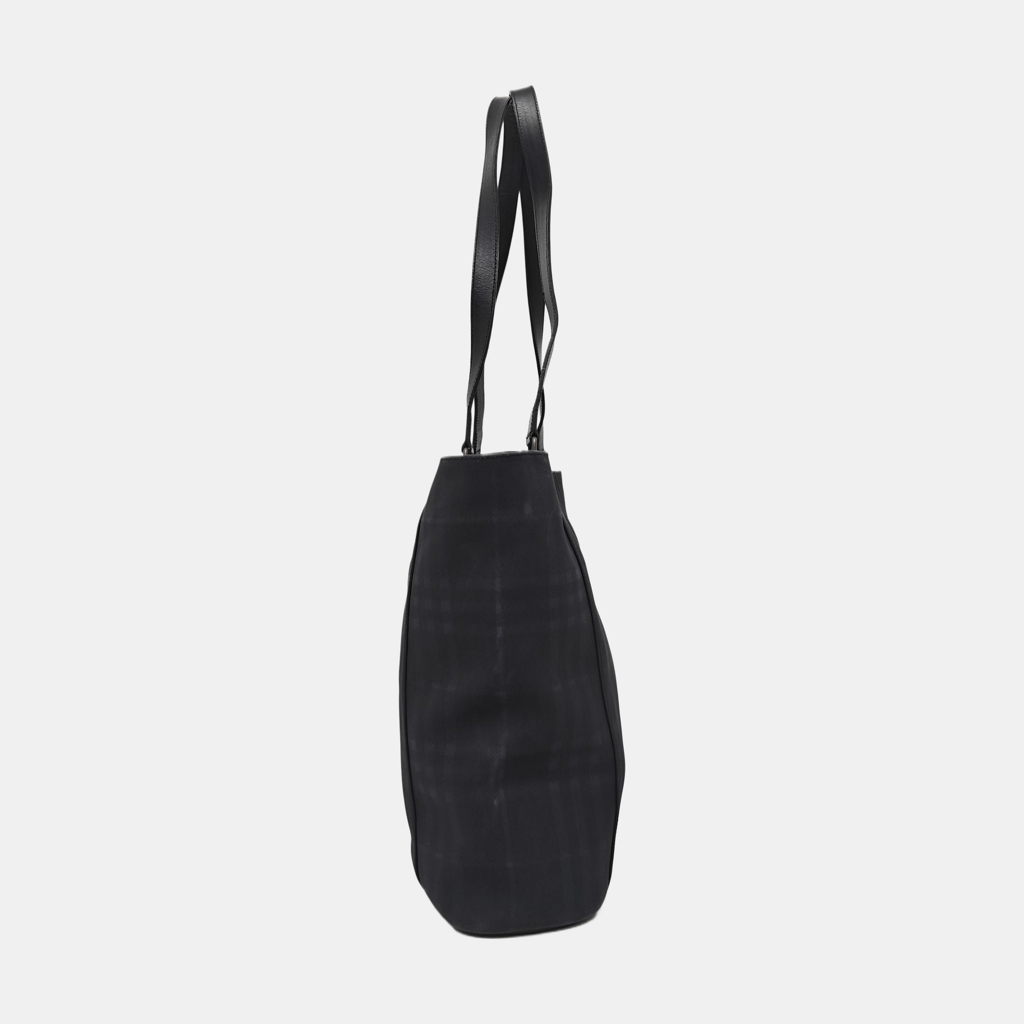 Special Material Top Handle Bag Black