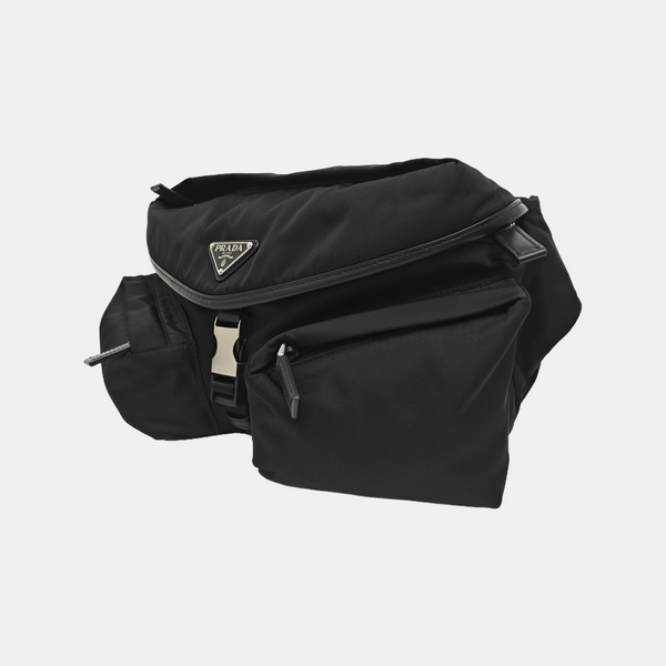 Nylon Belt Bag Black