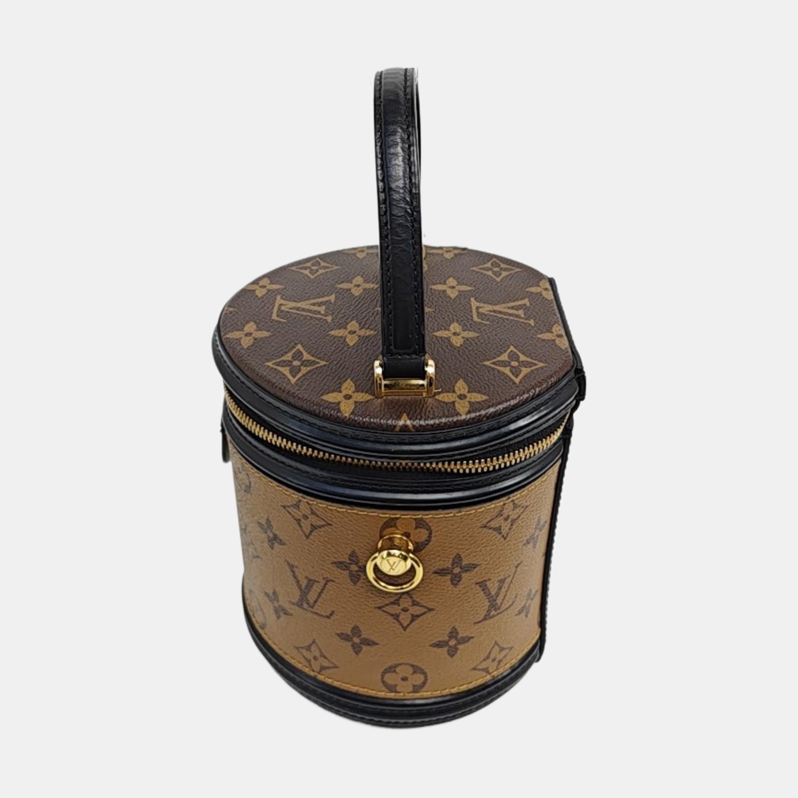 CANNES PM Monogram Coated Canvas Brown