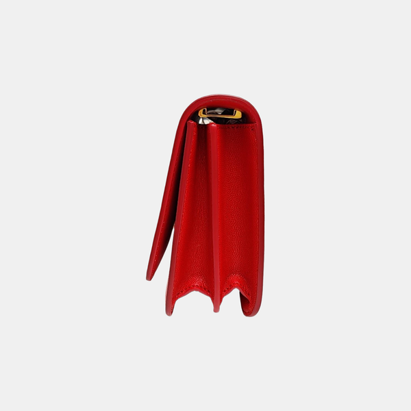 TB Small Calfskin Red
