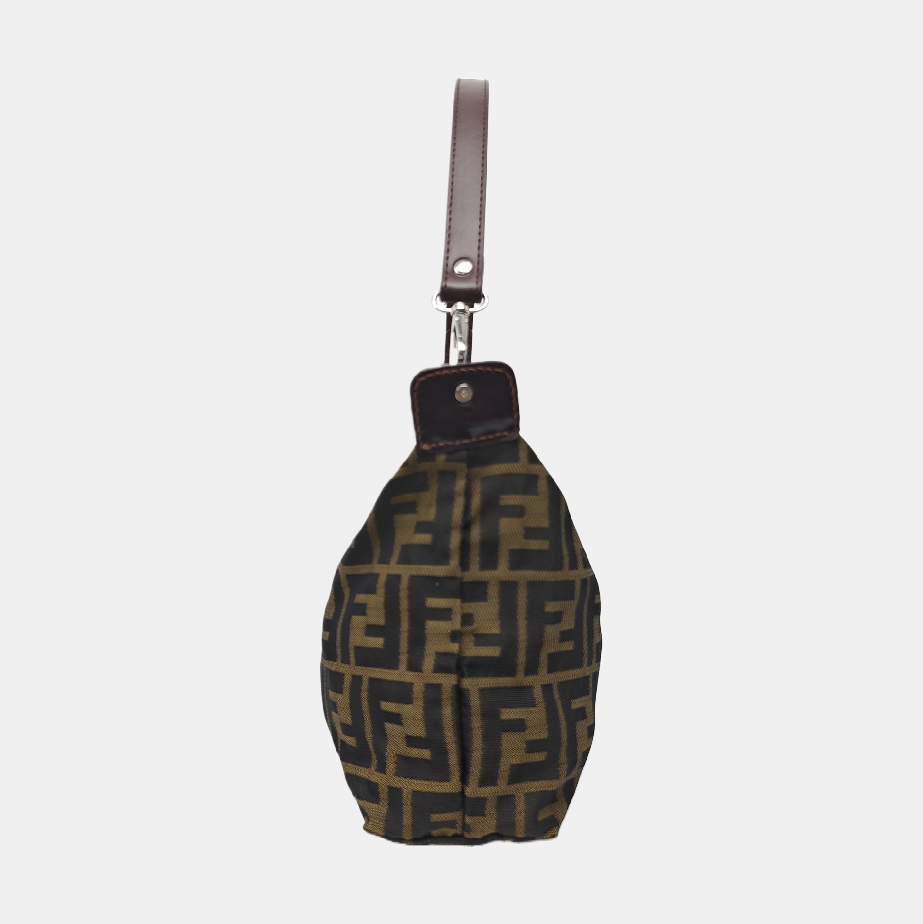 Canvas Clutch Brown