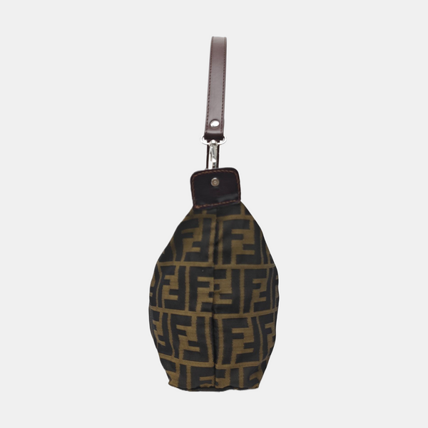Canvas Clutch Brown